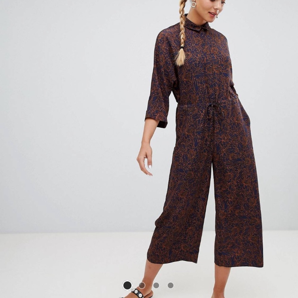 monki brand asos wide leg jumpsuit. only worn once